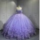 2025 Mumuleo Lilac 4 in 1 Quinceanera Dresses Vestidos Para De 15 Aos De Blanco De Quinceaera De Mariposa De 15 Aos Color Vino