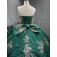 2025 Mumuleo Emerald Green Quinceanera Dresses 2025 Sweet 16 Vestidos De Fiesta Vestidos De 15 Aos XV Para Economic