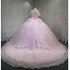 2025 Mumuleo Pink Quinceanera Dresses Vestidos De 15 Aos De Color Morado Verde aos Ball Gowns Vestidos De Quinceaera