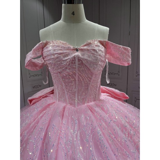 2025 Mumuleo Pink Quinceanera Dresses Vestidos De 15 Aos De Color Morado Verde aos Ball Gowns Vestidos De Quinceaera