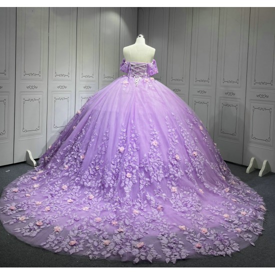 2025 Mumuleo LilacLight Purple Quinceanera Dress Vestidos De Novia Quinceaera Ball Gowns  Para Aos Xv 15 Year Old Dresses