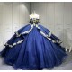 Mumuleo Navy Blue Quinceanera Dresses Vestidos De 15 De Xv Aos Quince 2025 Quinceaera Ball Gowns Vestidos Para 16 Aos