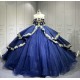Mumuleo Navy Blue Quinceanera Dresses Vestidos De 15 De Xv Aos Quince 2025 Quinceaera Ball Gowns Vestidos Para 16 Aos