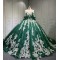 Mumuleo Emerald Green Quinceanera Dresses Vestidos De 15 De Xv Aos Quince 2025 Quinceaera Ball Gowns Vestidos Para 16 Aos