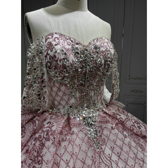 Mumuleo Pink on White Quinceanera Dresses Vestidos De Quinceaera 15 Lila De Fiesta Sweet 16 Dresses 2025 Aos Economics