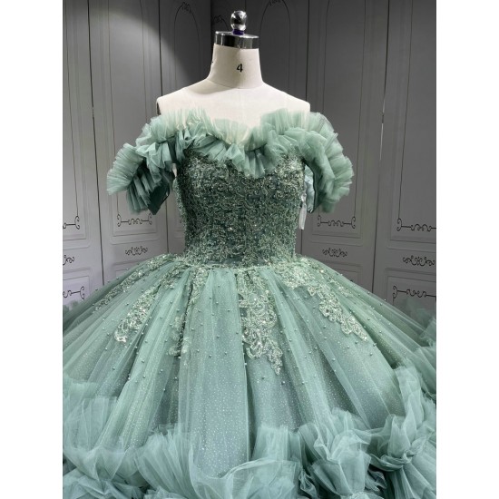 Mumuleo Sage Green Dresses for Quinceaeras Vestidos De Quince 15 Anos Plus Size Vestidos De Quinceaera 2025 Novia Civil