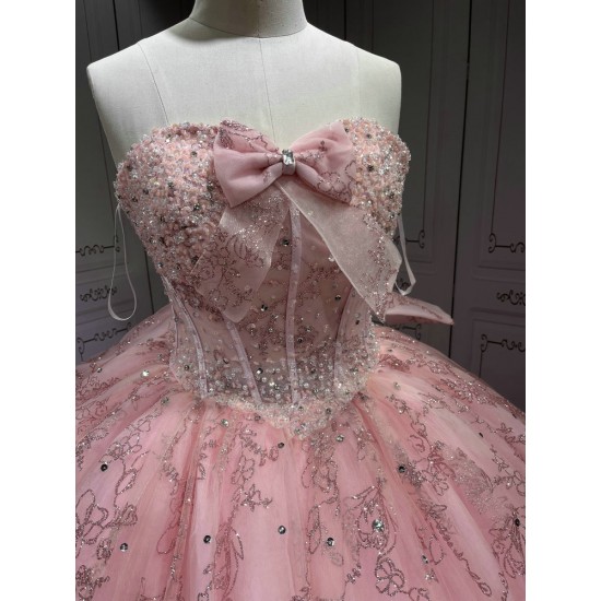 Mumuleo Blush Pink Quinceanera Dresses Vestidos De 15 De Xv Aos Quince 2025 Quinceaera Ball Gowns Vestidos Para 16 Aos