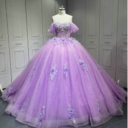 Mumuleo Vestidos De 15 Aos Trajes Para Quinciaeras Vestidos Quinceaera Quinceaera Dresses Para Quinceanera Dresses 15 Lilac