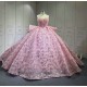 2025 Pink Quinceanera Dresses Vestidos De 15 Quinceanera Fiesta Robes De Soirée Vestidos En Liquidacion Envio Gratis
