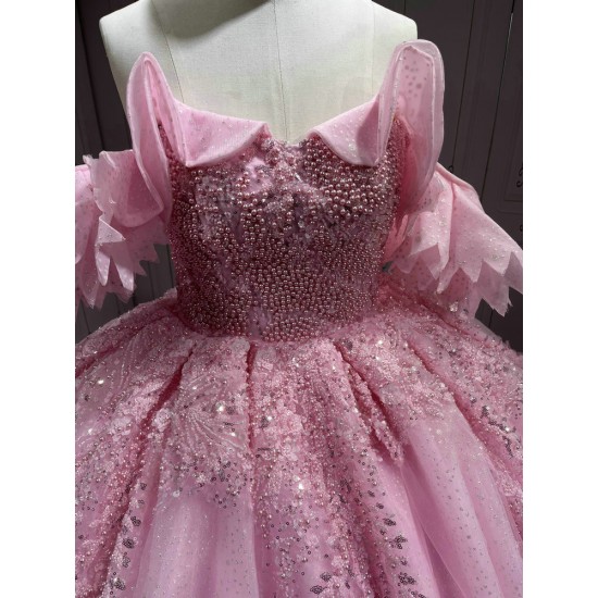 2025 Pink Quinceanera Dresses Vestidos De 15 Quinceaneras Anos Abiti Da Cerimonia Festa 2025 Princess Dress Vestidos Para Mujer