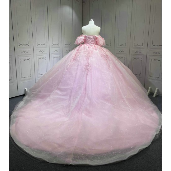 2025 Pink Quinceanera Dresses Vestidos De 15 Quinceaneras Anos Abiti Da Cerimonia Festa 2025 Princess Dress Vestidos Para Mujer