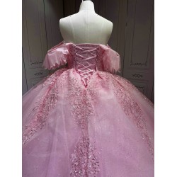 2025 Pink Quinceanera Dresses Vestidos De 15 Quinceaneras Anos Abiti Da Cerimonia Festa 2025 Princess Dress Vestidos Para Mujer