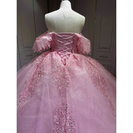 2025 Pink Quinceanera Dresses Vestidos De 15 Quinceaneras Anos Abiti Da Cerimonia Festa 2025 Princess Dress Vestidos Para Mujer
