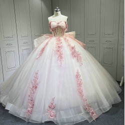 Pink Vestidos De 15 Anos Quinceaneras Vestido De 15 Anos Prom Dresses Luxury Vestidos De Fiesta Elegantes Casamento