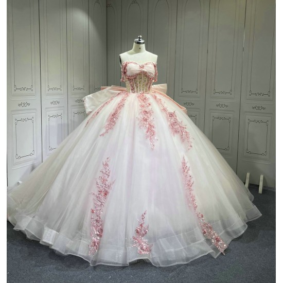 Pink Vestidos De 15 Anos Quinceaneras Vestido De 15 Anos Prom Dresses Luxury Vestidos De Fiesta Elegantes Casamento