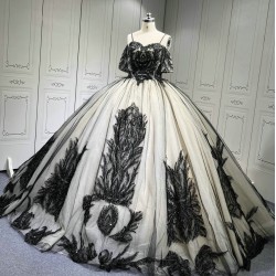 Mumuleo Black And Nude Vestidos de XV 15 Años Quinceañeras 2025 Fiesta Morado Largos Debutante Longo Princesa