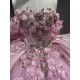 Mumuleo Vestidos de 15 Quinceañera Fiesta Años Quince 2025 Pink Quinceanera Dresses With Bowtie
