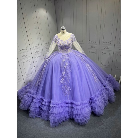 Lavender Vestidos De 15 Años Quinceañeras 2025 Vestidos De Gala Vestidos De 15 Quinceañeras Vestido De 15 Años Quinceañera