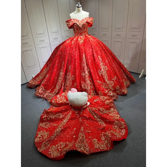 Red With Gold vestidos de 15 quinceañera vestidos de fiesta vestidos de 15 años quinceañera vestido de 15 quinceañera