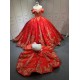 Red With Gold vestidos de 15 quinceañera vestidos de fiesta vestidos de 15 años quinceañera vestido de 15 quinceañera
