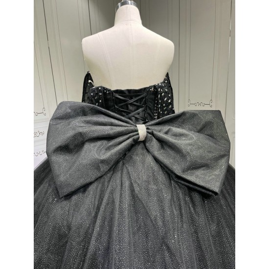 Mumuleo Black Quinceanera Dresses Vestidos De Fiesta Black Dress Vestidos De Quinceaera Ball Gown Vestidos De 15 Aos