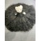 Black Ruffled Mini Doll Quinceanera Teddy Bear Gowns Appliqued Vestidos De Quinceanera Gowns Decoration Bear Customised