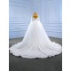 2024 Luxury Sequins Mermaid Wedding Dresses Long Sleeves Beaded Princess Bridal Gowns Vestido Fiesta Noche Custom