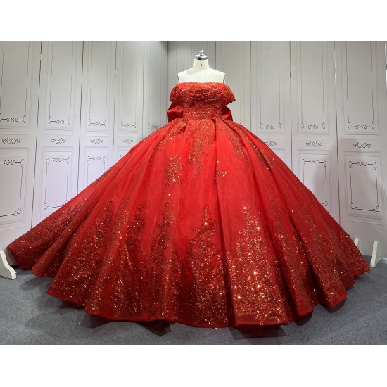 2025 Red Quinceanera Dresses Princess Ball Gown Lace Appliques Sweetheart Girls Sweet 15 Vestidos De 15 Anos