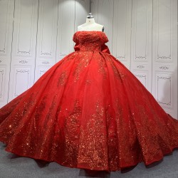 2025 Red Quinceanera Dresses Princess Ball Gown Lace Appliques Sweetheart Girls Sweet 15 Vestidos De 15 Anos
