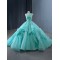 Customized Aqua Blue Prom Dresses Sleeveless Formal Party Evening Dress Special Occasion Gowns