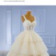 Ivory A Line Short Prom Dresses Sleeveless Tiered Women Formal Homecoming Party Dress Special Gowns