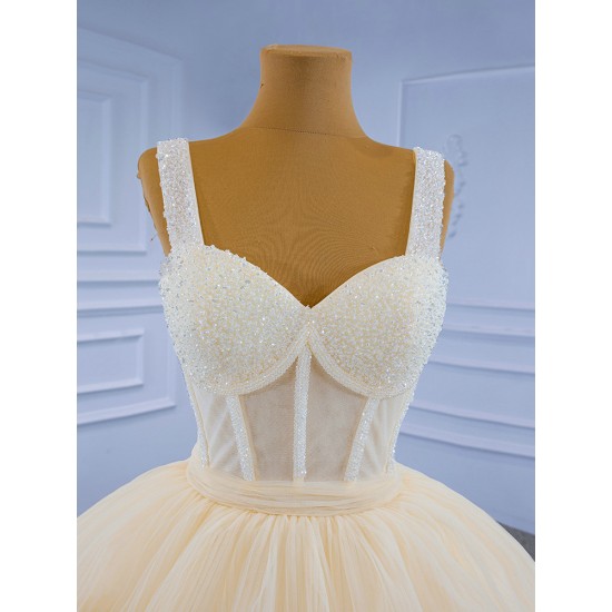 Ivory A Line Short Prom Dresses Sleeveless Tiered Women Formal Homecoming Party Dress Special Gowns