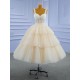 Ivory A Line Short Prom Dresses Sleeveless Tiered Women Formal Homecoming Party Dress Special Gowns