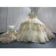 Long Sleeve Pink Quinceanera Dresses Tiered Ball Gown Appliques Vestido De 15 Anos Custom Made
