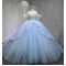 Off Shoulder Sky Blue Quinceanera Dress Sweetheart Neck Vestidos De 15 Anos Sweet 15 Prom Party Dresses With Bow
