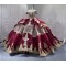 Princess Burgundy Quinceanera Dresses 15 Anos Off the Shoulder Sweetheart Lace Appliques Vestidos De 15 Anos Customised