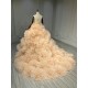 Ruffled Lavender Quinceanera Dress Ball Gown Off The Shoulder Prom Dress Sweet 16 Dress Evening Gown