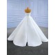 Simple Ball Gown Wedding Dress Sexy Sleeveless Formal Bridal Grown 2024 Princess Bride Gown Vestido De Noiva