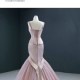 Sleeveless Mauve Prom Dresses Square Collar Sweetheart Formal Homecoming Women Evening Dress 2024