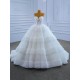 White Ball Gown Wedding Dress For Women Sleeveless Bridal Women Dress Women Vestidos De Novia
