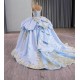Royal Blue Cinderella-Style Ballgown – Fluffy Tiered Skirt for Sweet 16 & Formals