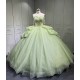 Vestidos De 15 Aos Vestidos De Quinceaera de xv Vestido Quinceaera Morado Sage Green Quinceanera Dresses