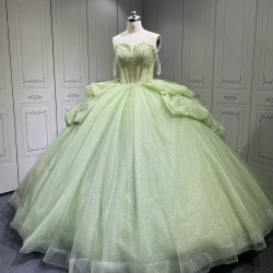 Vestidos De 15 Aos Vestidos De Quinceaera de xv Vestido Quinceaera Morado Sage Green Quinceanera Dresses