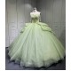 Vestidos De 15 Aos Vestidos De Quinceaera de xv Vestido Quinceaera Morado Sage Green Quinceanera Dresses
