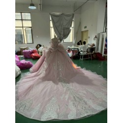 2025 Mumuleo Blush Pink Quinceanera Dresses 2025 Mexican Quince XV Vestidos De 15 Ball Gown Aos Verde Debutante Para