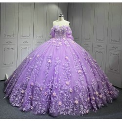 2025 Mumuleo LilacLight Purple Quinceanera Dress Vestidos De Novia Quinceaera Ball Gowns  Para Aos Xv 15 Year Old Dresses