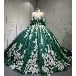 Mumuleo Emerald Green Quinceanera Dresses Vestidos De 15 De Xv Aos Quince 2025 Quinceaera Ball Gowns Vestidos Para 16 Aos